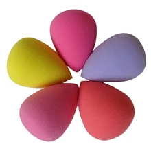 6 шт. Pro капли воды Макияж для растушёвки, пуховка для пудры спонж для макияжа основа губка красочные