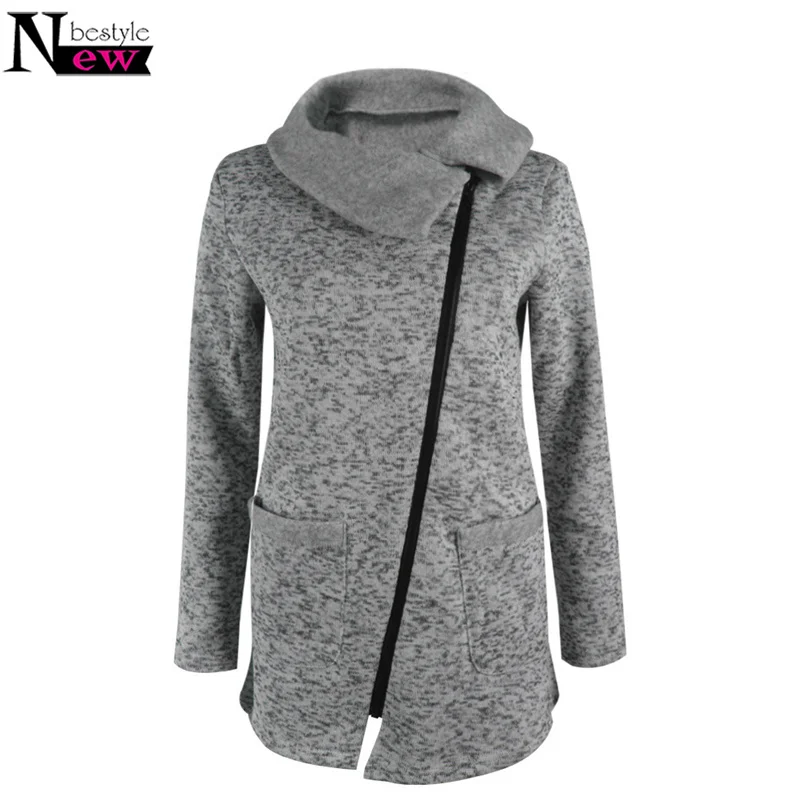 Женская теплая флисовая куртка на молнии с воротником стойкой|coat casual|collar coatcoats coats