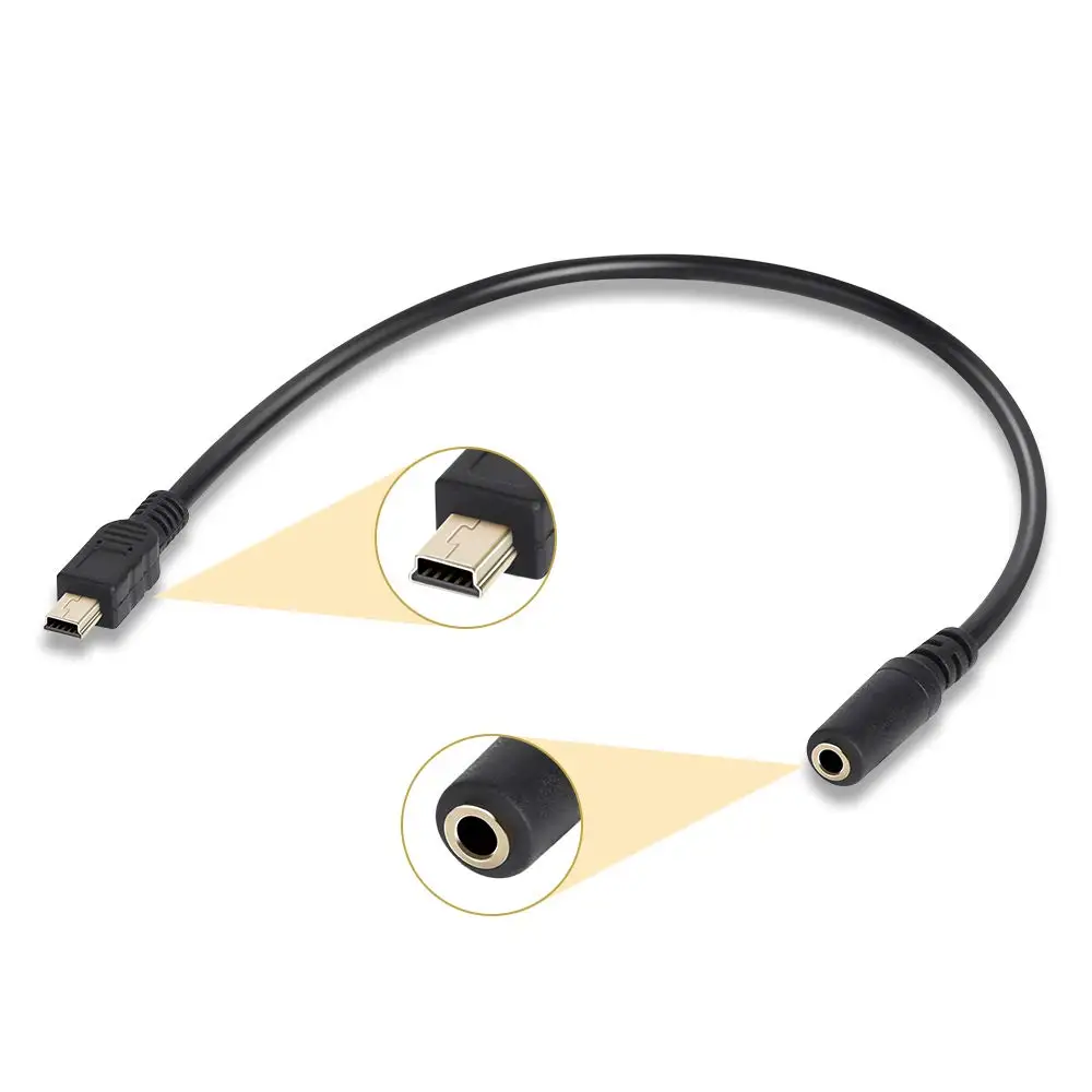 Onvian 3 5 мм Женский на Pin мини USB Мужской адаптер кабель разъем микрофонный аудио 30