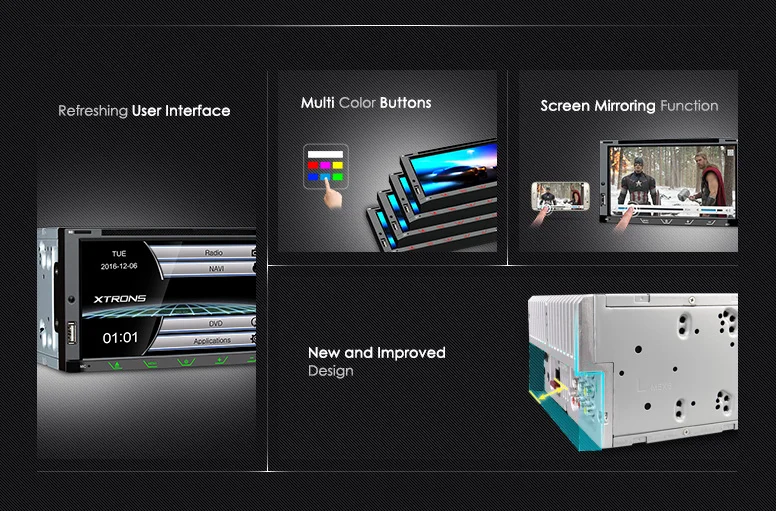 Discount XTRONS 6.95 inch HD Digital Touch Screen 2 din Car DVD Player Bluetooth GPS Navigation Screen Mirror Stereo Radio Steering Wheel 1 Discount XTRONS 6.95 inch HD Digital Touch Screen 2 din Car DVD Player Bluetooth GPS Navigation Screen Mirror Stereo Radio Steering Wheel 1