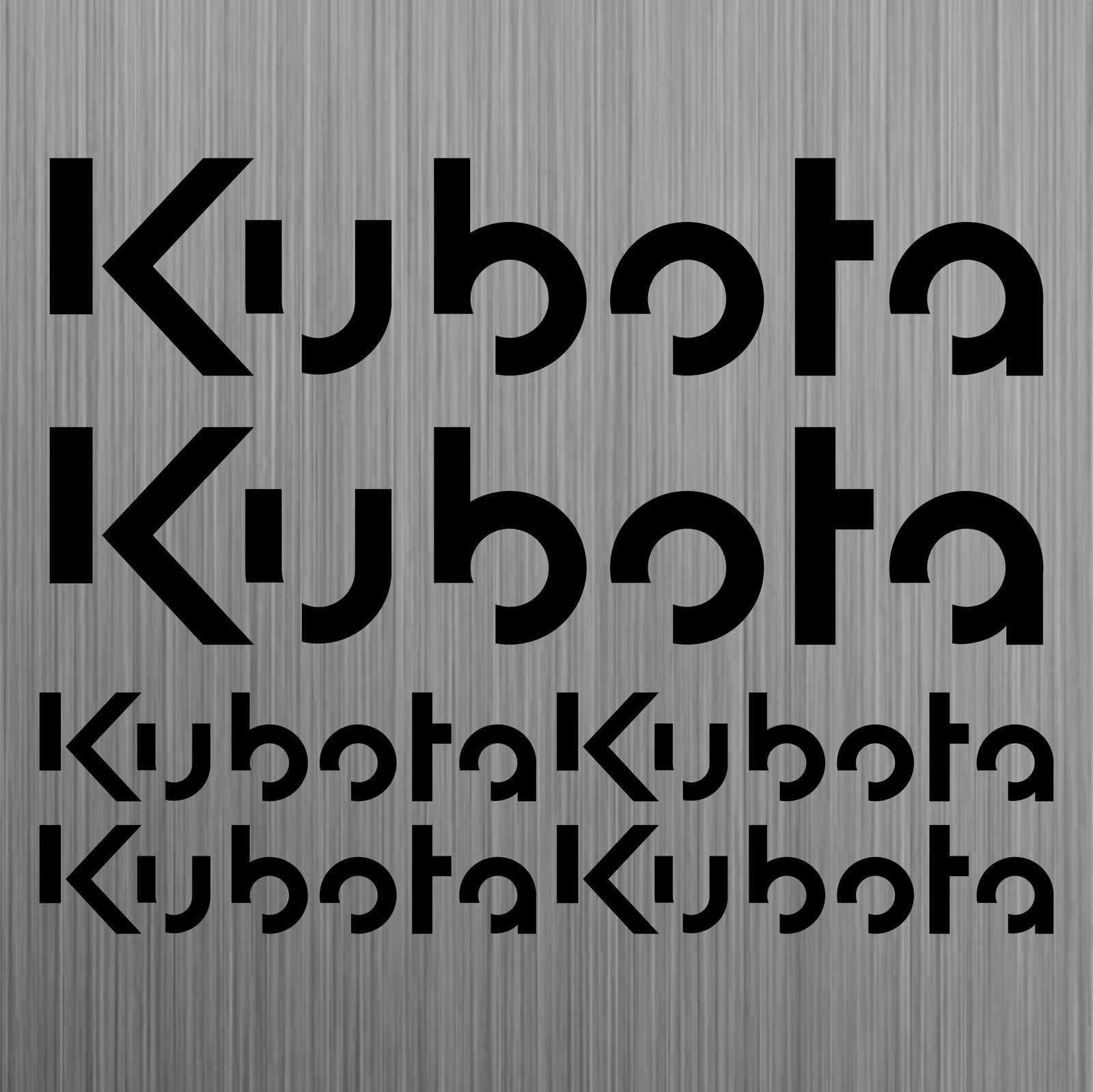 Для Kubota aufkleber стикер bagger экскаватор минибагер 6 стикер для стайлинга автомобилей