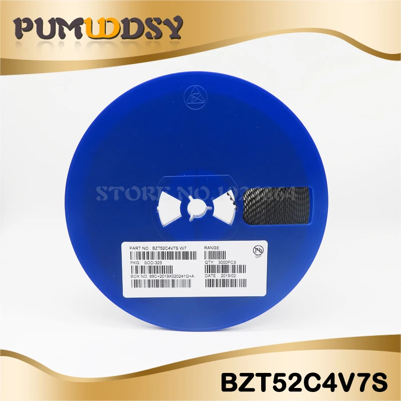 

3000PCS SMD Zener diode SOD-323 5V6 0805 0.25W SMD Diode BZT52C3V3S 3VS 4V7S 5V1S 5V6S 6V8S 7V5S 12VS 15VS 16VS 18VS 20VS 24VS