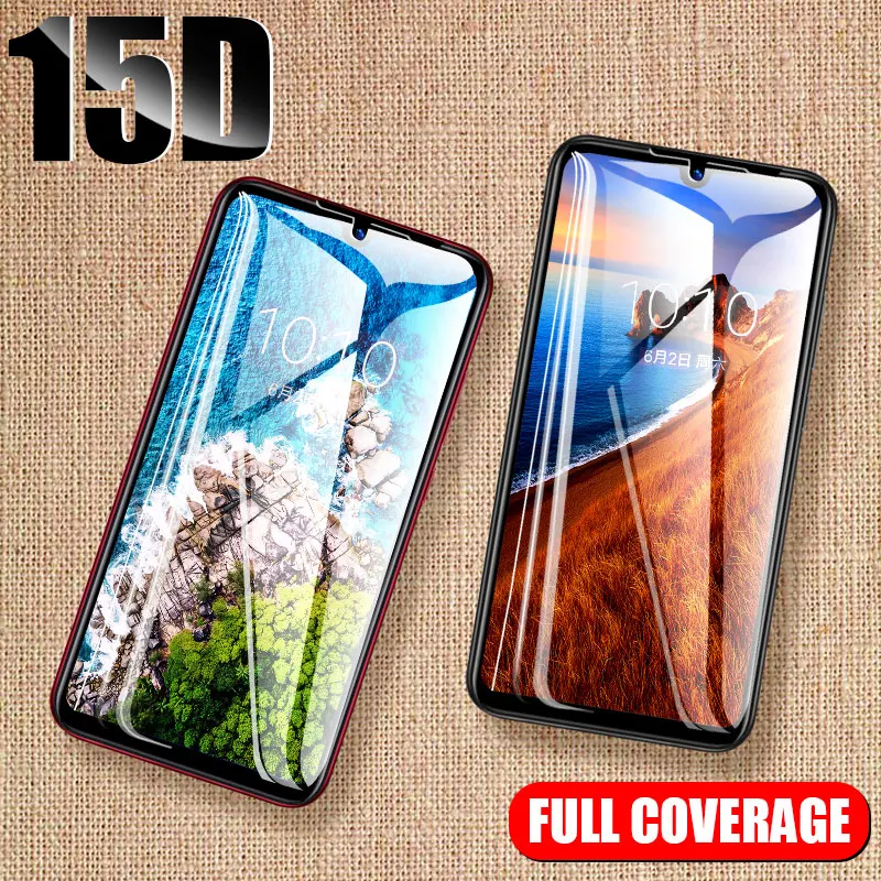 

Moopok 15D Screen Protector Tempered Glass For Xiaomi Redmi Note 5 6 7 Pro 5A Protective Glass For Redmi 5 Plus 4X 6A 6 Pro Film