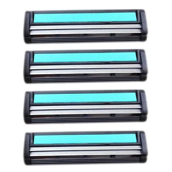 

4pcs/lot wholesale High Quality Men's Razor Blades Shaver Blades mens Shaving razor Blade Tool