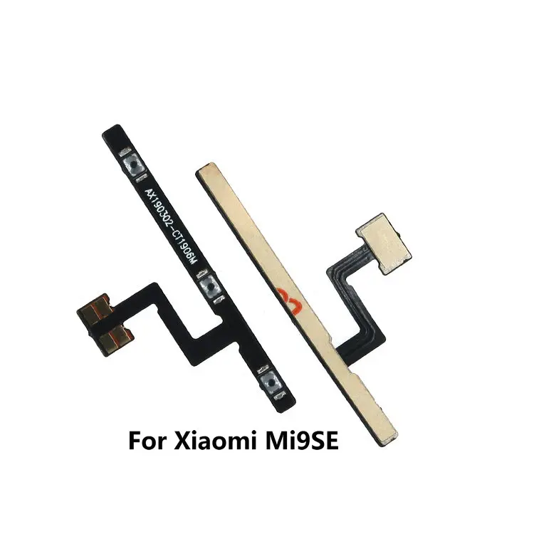 Гибкий кабель с кнопкой включения и выключения громкости для Xiaomi mi 9 8 SE A1 A2 Lite Red mi Note 7 6 5 Pro 6A S2 PocoPhone F1 - Цвет: For Xiaomi Mi9SE