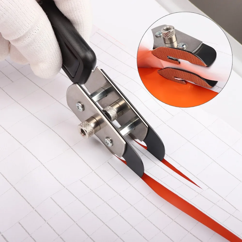 US $23.99 Ehdis DoubleHeaded Vinyl Film Cutter Slitter Utility Knife10pcs Blade Wallpaper Stickers Decal Cutting Tool For Auto Car Wrap