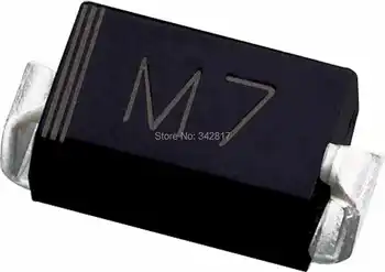 

1N4007 M7 SMA DO-214AC 1A 1000V SMD Rectifler diodes 1000pcs