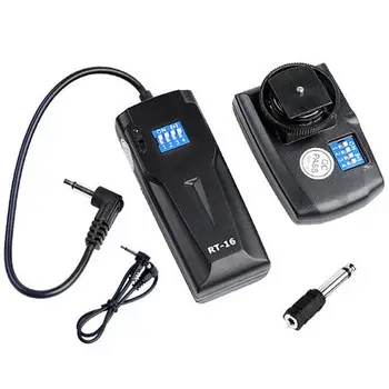 

GODOX RT-16 low power consumption High-speed synchronous Wireless Studio Flash Trigger 16 Channels for Canon Nikon DSLR camera