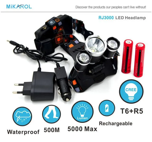 1st Headlamp RJ3000