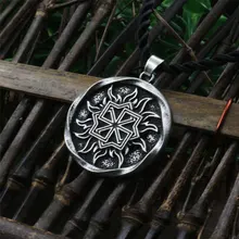 1 unids joyería Eslava, Eslavo amuleto colgante, Molvinets, talismán, eslava símbolo, escudo de mal, nórdico hombres collar