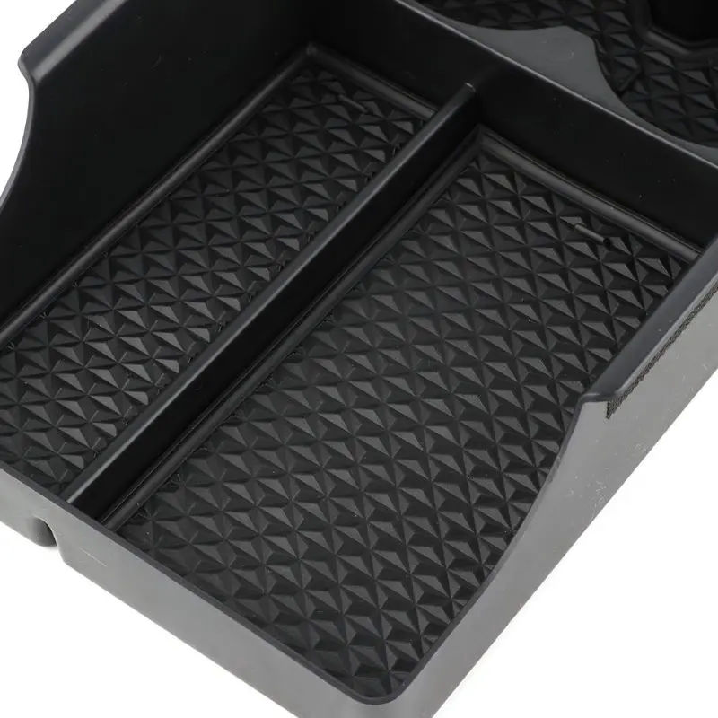 Car central armrest box For Tesla MODEL X MODEL S Interior Accessories Stowing Tidying Center Console Organizer BLACK#719