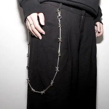 

Cool Punk Rock Wallet Belt Chain Metal Trousers Chain Jean Pants Hip Hop Jewelry