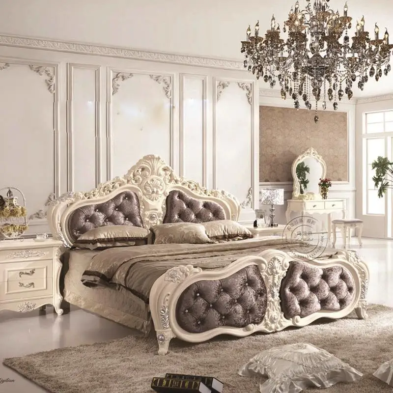 2017 The New High End European Style Princess Bed Soft Leather 2017 The New High End European Style Princess Bed Soft Leather Prince Carved Wood In Beds From Furniture On Aliexpress Alibaba Group