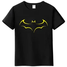 Мужская Повседневная футболка высокого качества из хлопка с забавным принтом Бэтмена, Мужская футболка классная футболка с коротким рукавом, мужские Забавные футболки