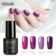 ROSALIND гель 1S Модный неоновый Гель-лак для ногтей замачиваемый УФ Цветной лак для ногтей для гель-лака долговечный гель