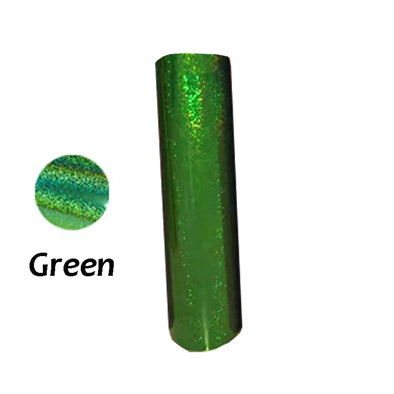 Green 25 см* 100 см ПВХ теплопередача виниловая пленка футболка Железная на HTV печать рисунков коротких цифр для спортивной одежды украшения дома - Цвет: Green