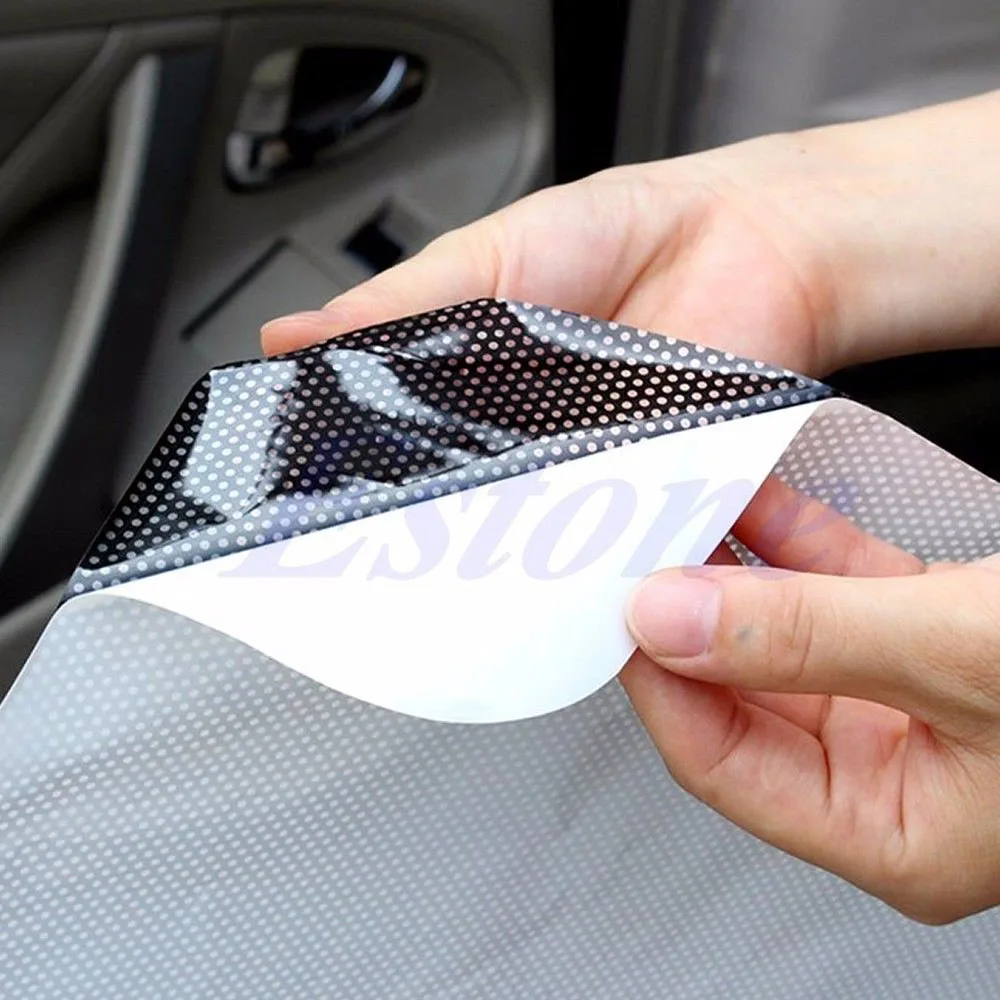 SEKINEW 2x заднее стекло автомобиля боковая Солнцезащитная крышка блок статический козырек экран
