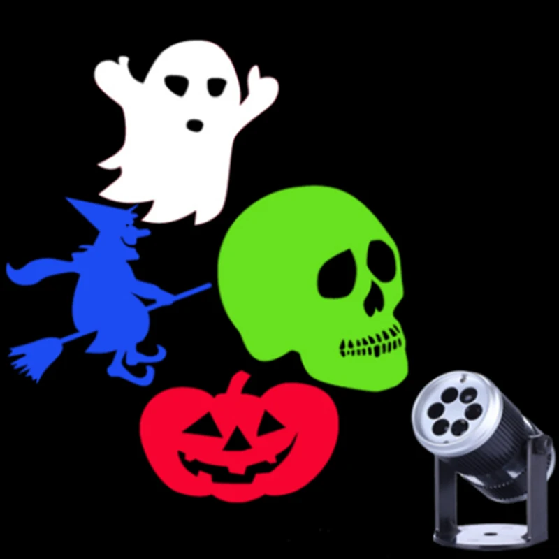 

1X new arrival 2016 indoor halloween led light projector, exciting halloween projectors, mini colorful lights,sound control