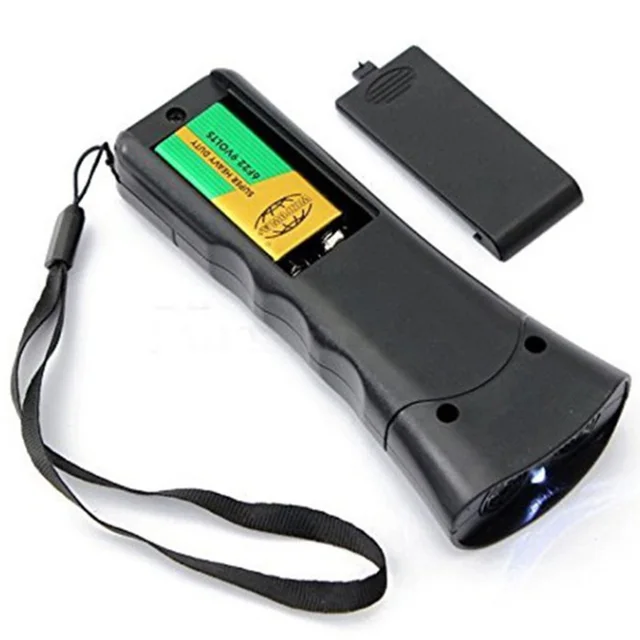 Ultrasonic Dog Chaser Stop Aggressive Animal a Dog Repeller With Led Light Training Ultrasonic Horn Distance Electronic Drive