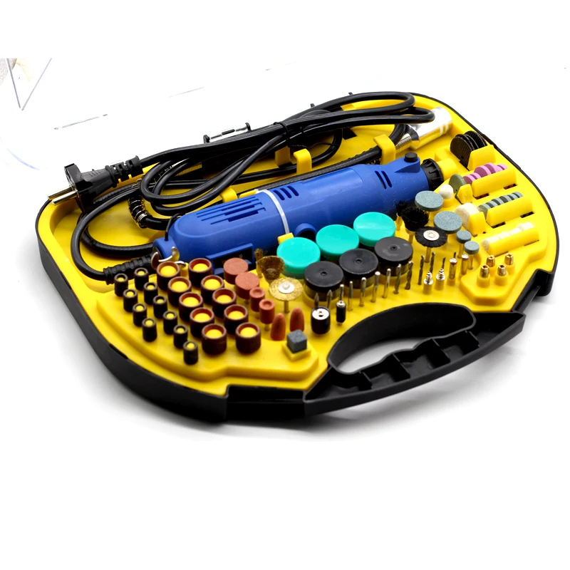 

Power Tools Electric Mini Drill 211pcs Dremel Rotary Tool Set Mini Drill Grinder Engraver Sander Polisher Craft
