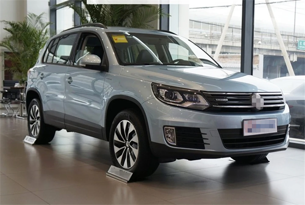 Для Volkswagen VW Tiguan 2013 Автомобильные фары прозрачные линзы Авто оболочка Крышка