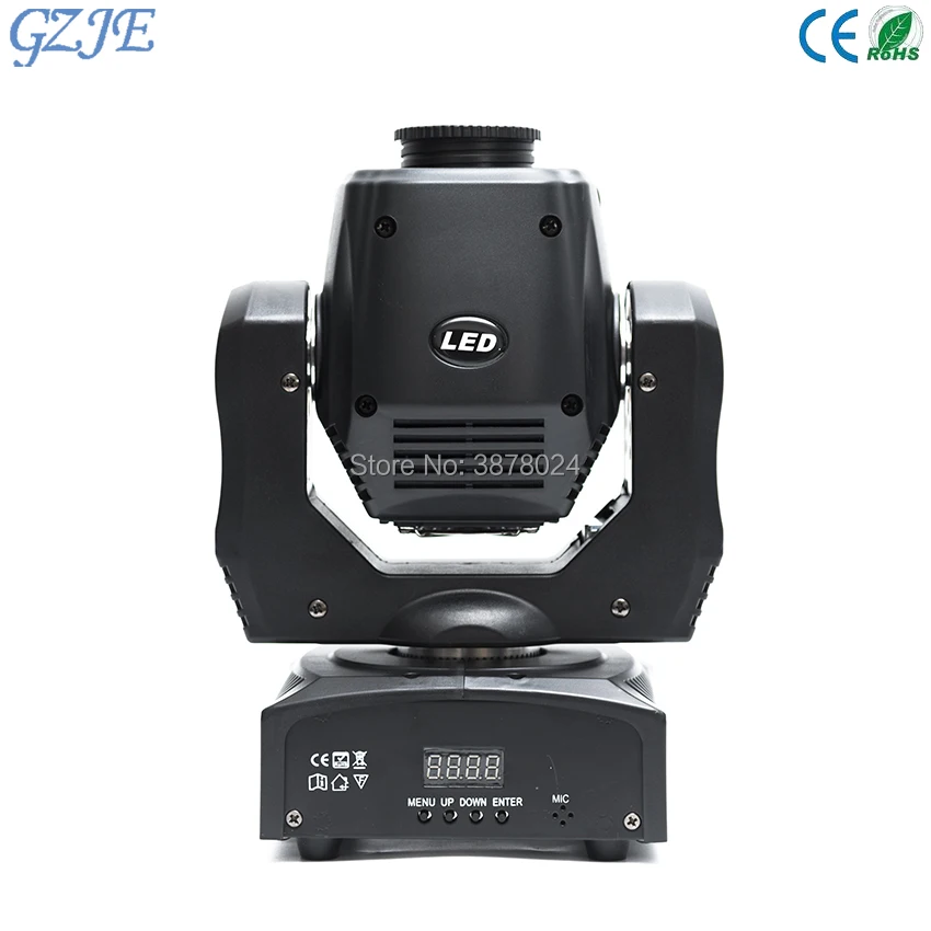 

4PC/Lot Led Stage Lighting Effect LED Moving Head 60w Gobo Light Led DMX 512 Control Mini Dj Diso Moving Heads 60w