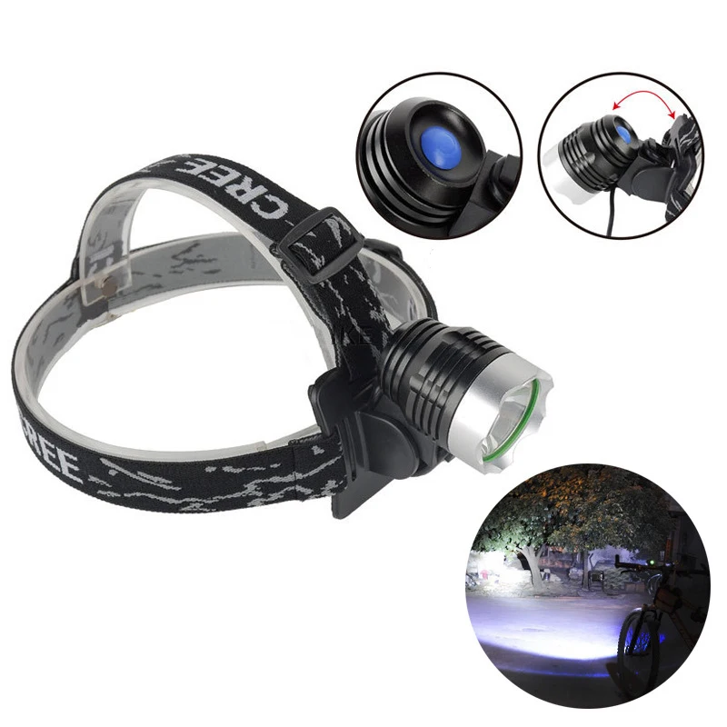

Headlamp With S0S First Aid Camping Hunting Fishing Lights Aircraft Lamp
