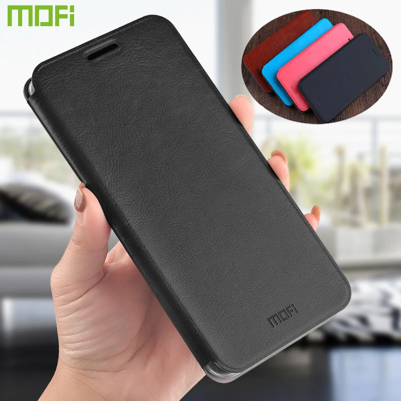 

Mofi For Xiaomi Redmi Note 7 Pro Case Luxury Book Flip PU Leather Wallet Stand Phone Cases Cover For Xiaomi Redmi Note 7 Pro