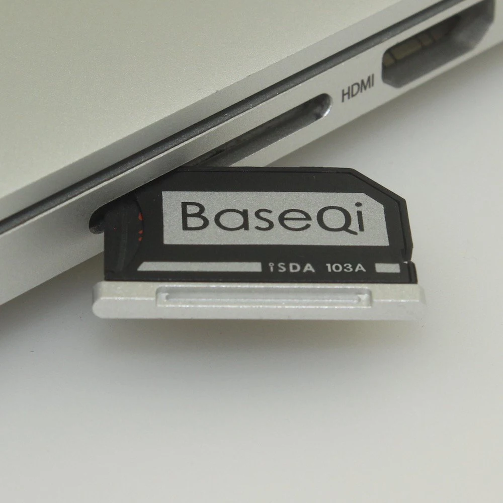 Бренд Baseqi Ниндзя Стелс мин диск адаптер карты Micro SD для MacBook Air 13 дюймов модель 103A