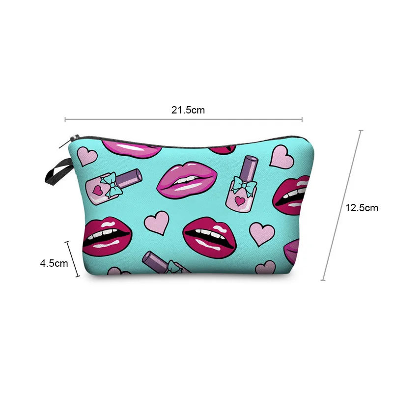 تحت تسعة عشر 2017 جديد أزياء ماركة ماكياج المهنية حقيبة سفر حقيبة قدرة كبيرة حقيبة necessaire التجميل الحقيبة