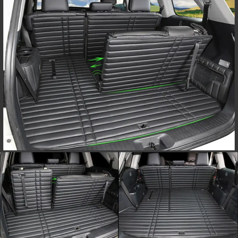 For Toyota Highlander Rear Trunk Cover Cargo Mats Seat&Floor Protector