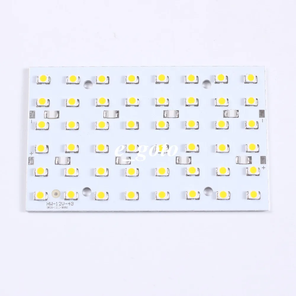 12V White LED Panel Board 48 SMD 3528 Highlight LED Energy Saving Panel