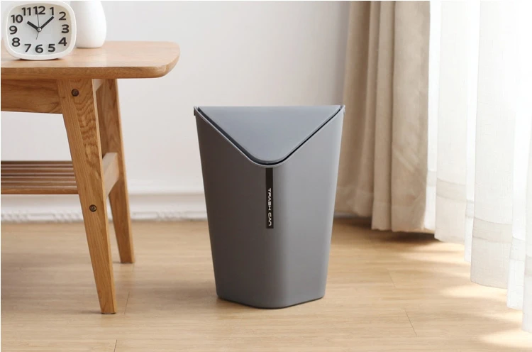 Desktop Mini Waste Bins Creative Quality Plastic Paper Garbage Home Office Kitchen Bathroom Corner Dustbins Cleaning Accessories