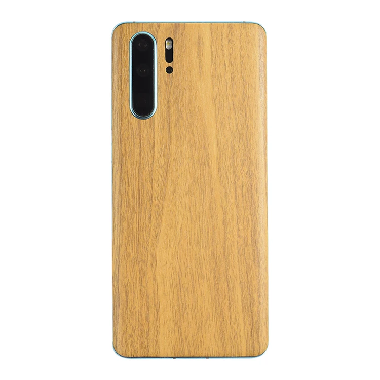 

Wood Grain Decorative For Huawei P30 P30Pro Frosted Protector For Huawei P30 Pro Back Film Stickers With Gift