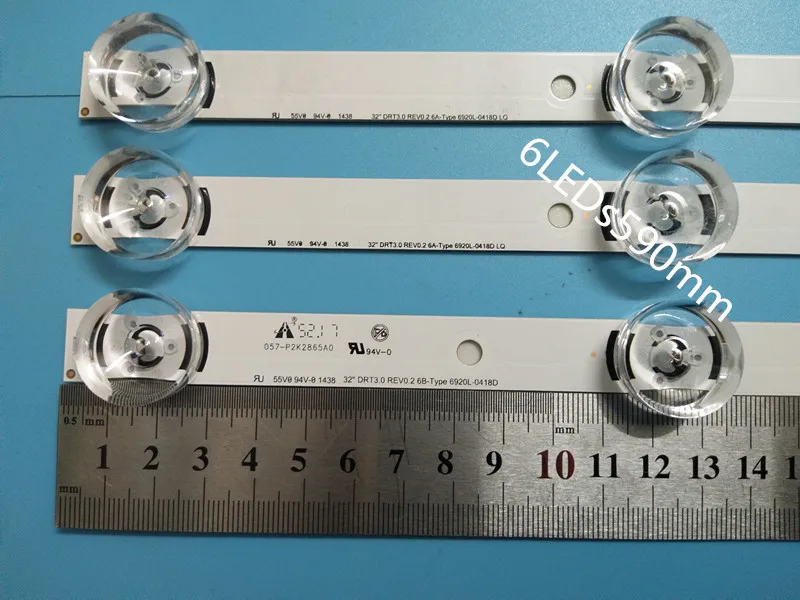 Светодиодная подсветка для телевизора LG 32 дюйма 6916l 1974A 32LB580V 32LB650V 32LB652V 32LB653V 32LF550