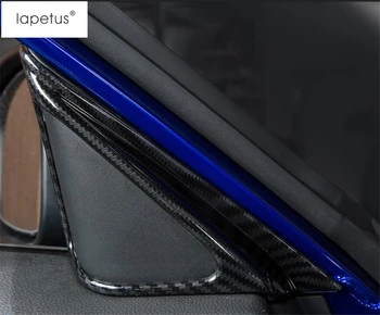 

Lapetus Accessories Fit For Honda Accord 2018 2019 2020 ABS Pillar A Stereo Speaker Audio Sound Cover Kit Trim Carbon Fiber Look