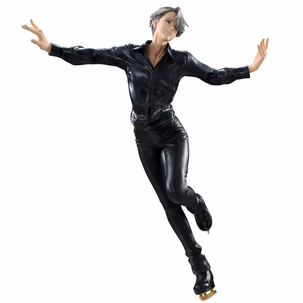 

Free Shipping 8" YURI!!! on ICE Anime Victor Nikiforov Skating Ver. Boxed 21cm PVC Action Figure Collection Model Doll Toy Gift