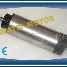 0.8KW с воздушным охлаждением двигателя шпинделя ER11, 24000 об/мин, 4 подшипник, 400 Гц 65x225 мм заточный станок для гавировки