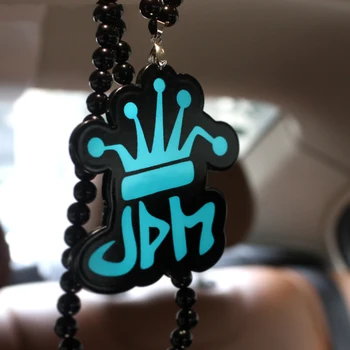 

Noizzy JDM Crown Fashion Car Auto Pendant Interior RearView Mirror Ornament Hanging Dangle Charm Truck Accessories Car Styling