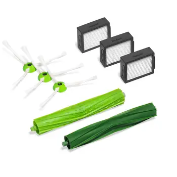 

8pcs for Irobot roomb I7 E5 E6 sweeper side brush filter main brush set New accessories