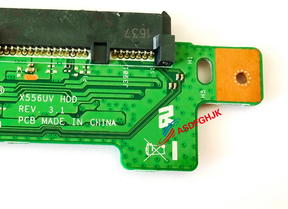 Genuíno para Asus X556u X556uv X556uj X556uv Hdd Placa X556uj Rev: 3.1 100% Tesed ok Placa-mãe para notebook - Imagem 3