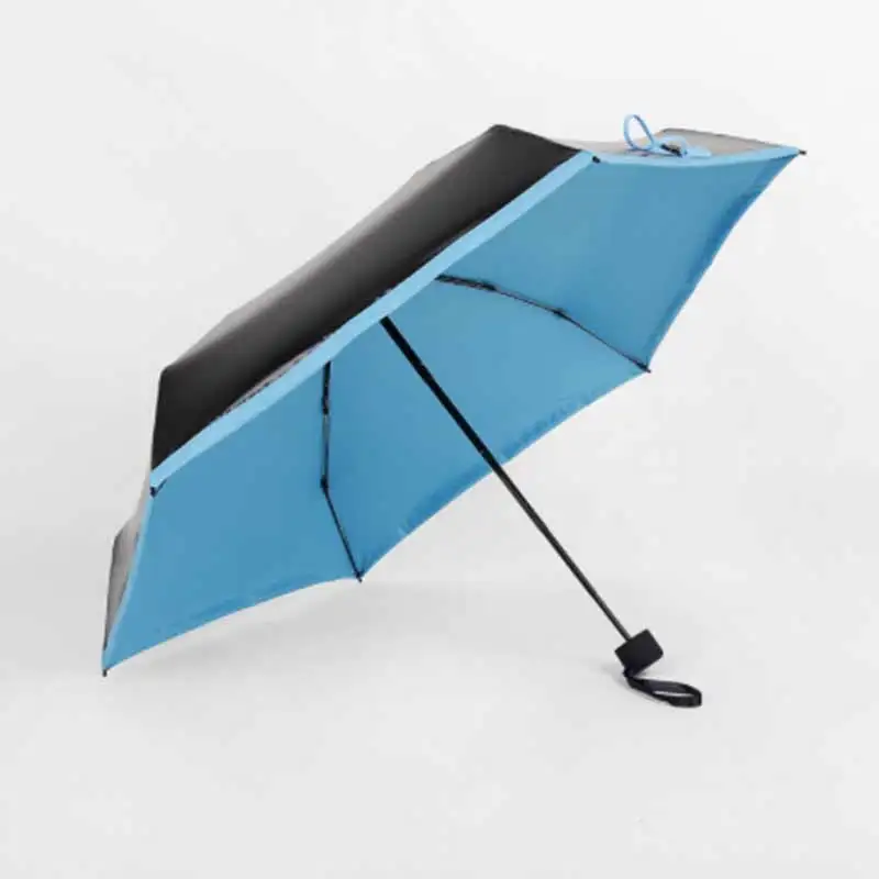 Bulangxiong полностью автоматический восьмикостный трехстворчатый Зонт черная резинка Зонт - Цвет: Style 17