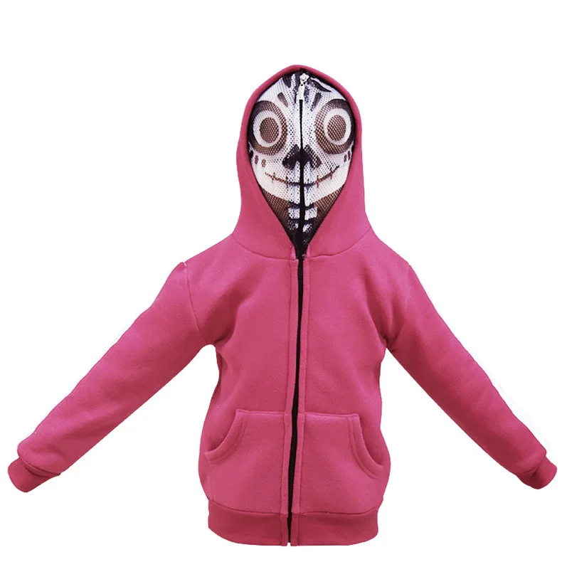 

2018 Spring Winter Coco grimace Halloween Cosplay Costumes Children Outerwear Warm Sport Coat Kids Clothes Boys Ninjago Jackets