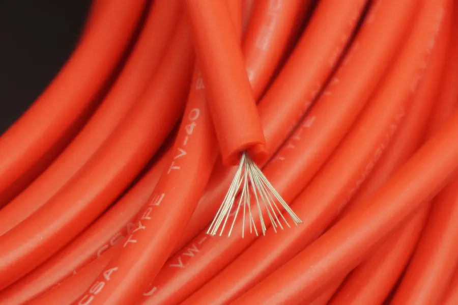 10 м/лот 32 8 футов 22AWG 40 кВ Электрический медный сердечник мягкий гибкий