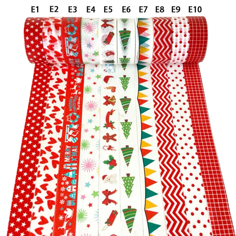 8/10 шт/комплект лента Washi клейкой ленты Скрапбукинг Cintas Adhesivas Decoracion зеленый