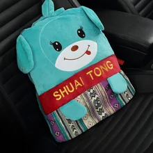 Мультфильм подушку одеяло и плюшевые игрушки офис сон рюкзак автомобильной кондиционер одеяло подушка