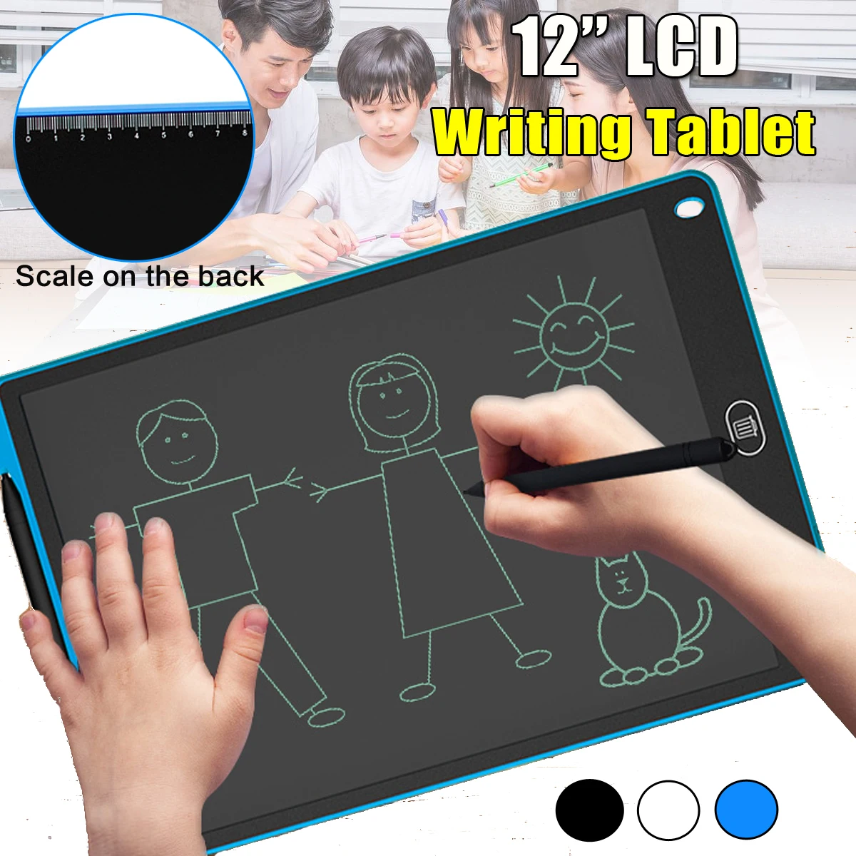 

12 Inch LCD Digital Drawing Tablet Writing Tablet Electronic Tablet Board Handwriting Pads for Children Drawing Painting Writing