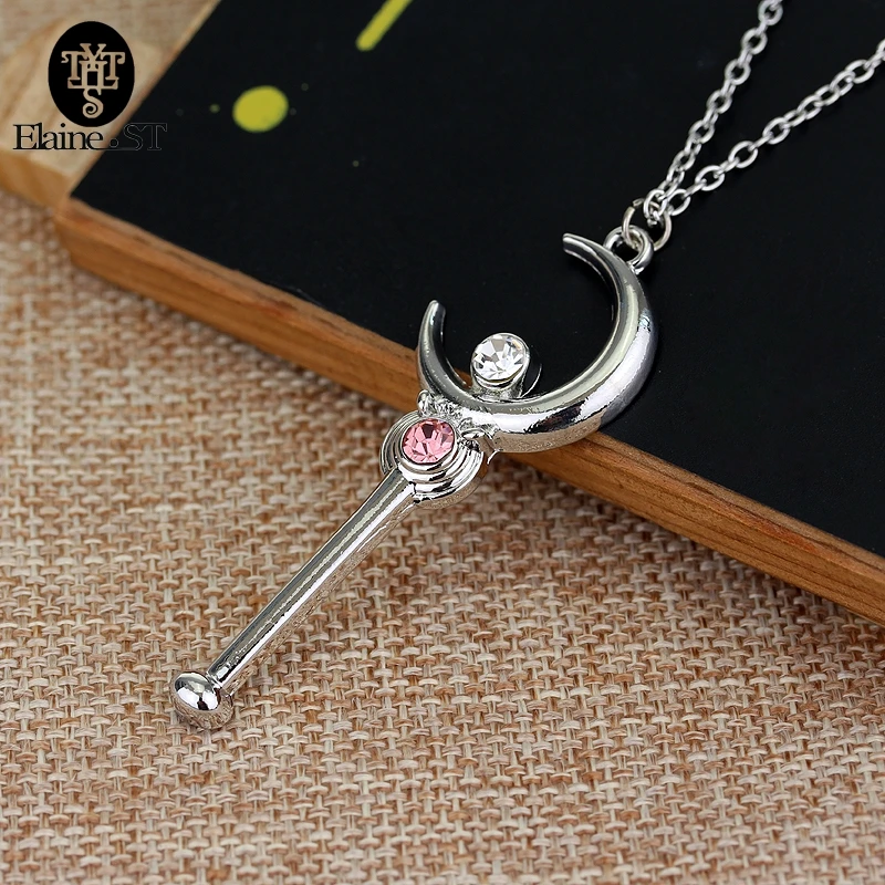 

Free Shipping Sailor Moon Necklace Anime Jewelry For Women Girl Sailormoon Cosplay Accessories Figure Pendant Toy Gift Wholesale