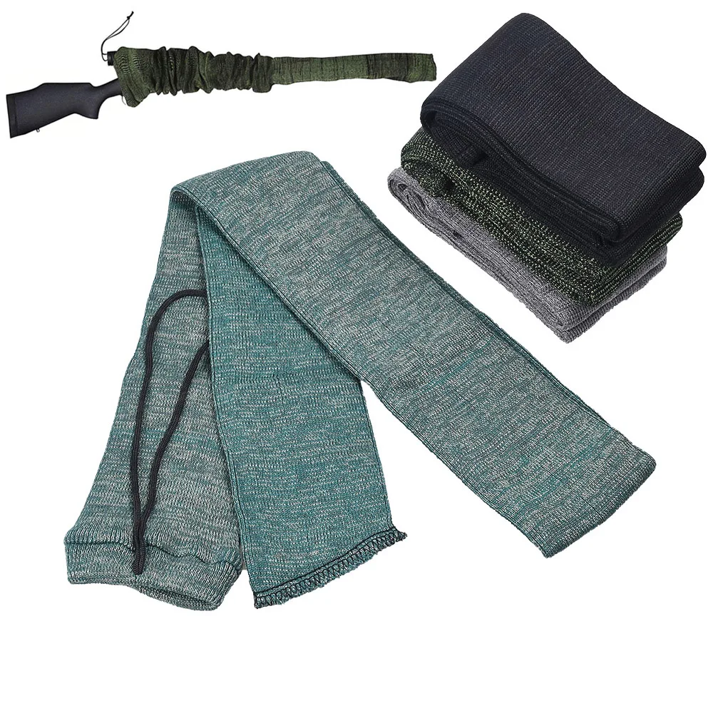 

Hunting Silicone Treated Gun Sock Polyester Rifle Cover Case Protector Shotgun Knit Sleeve Storage Hunting caza