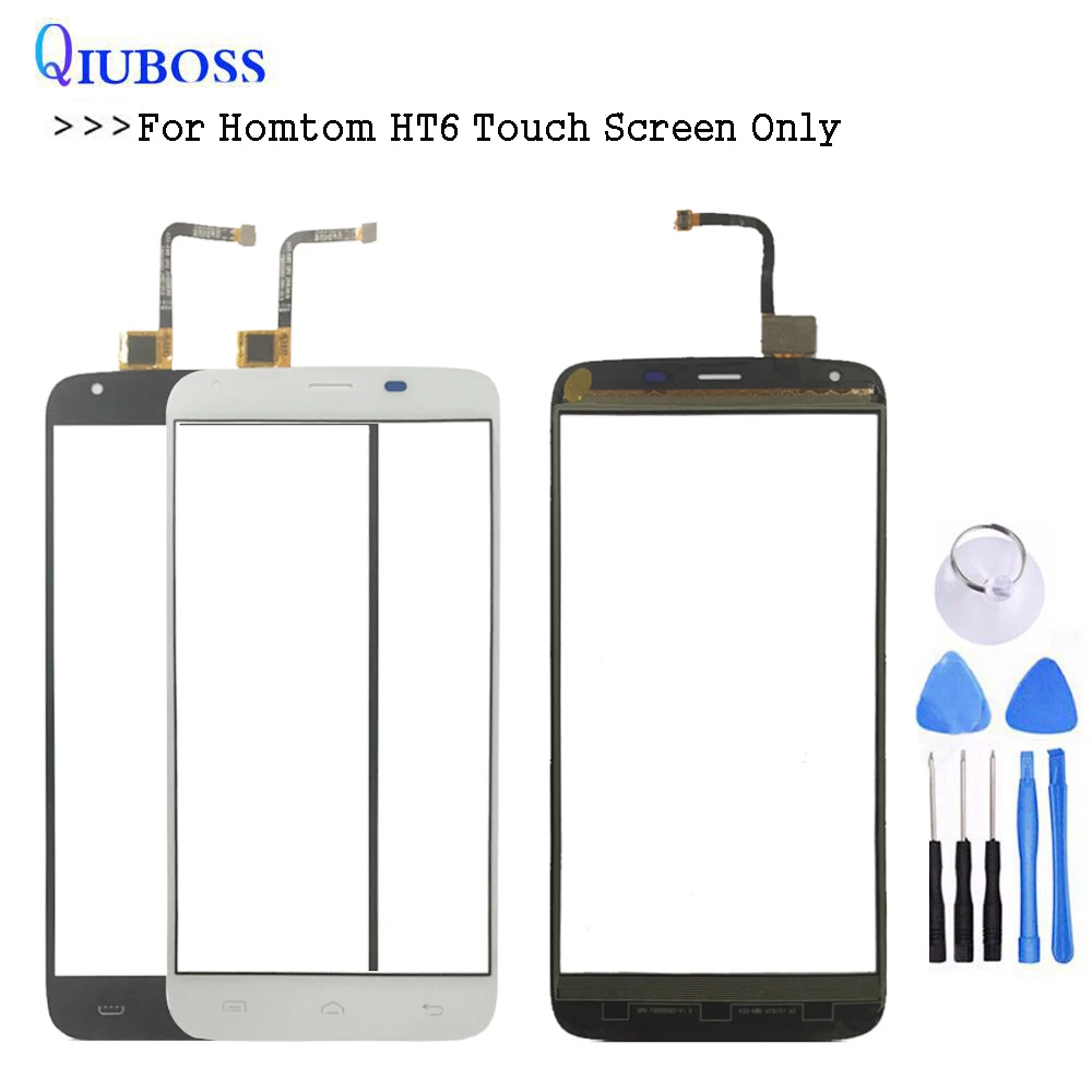 

For Homtom HT6 Touch Screen Tested 5.5inch Touch Panel Replacement Mobile Accessories For Homtom HT 6+free tools